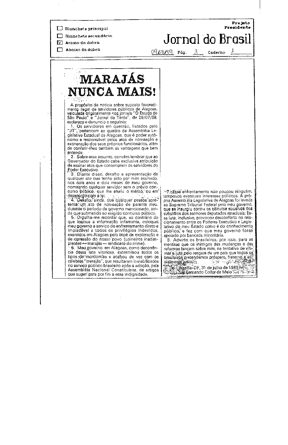 Imagem não encontrada ou não existe