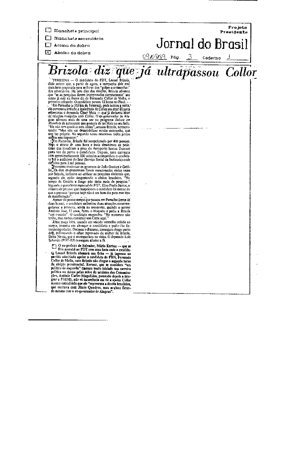 Imagem não encontrada ou não existe