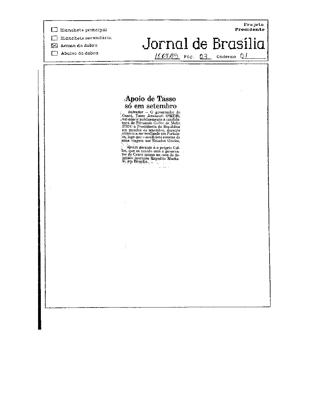 Imagem não encontrada ou não existe