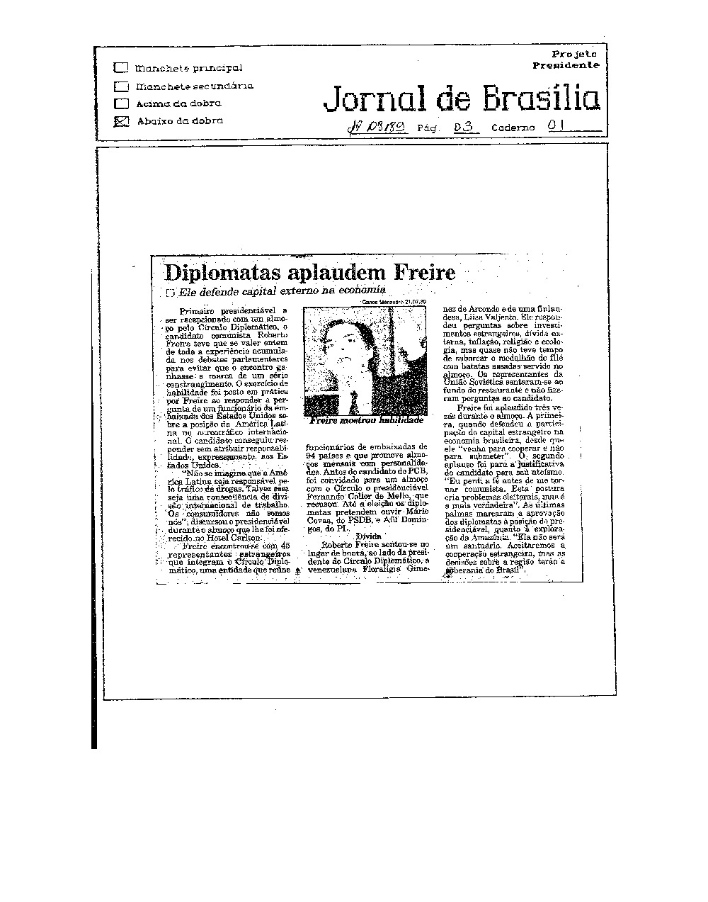 Imagem não encontrada ou não existe
