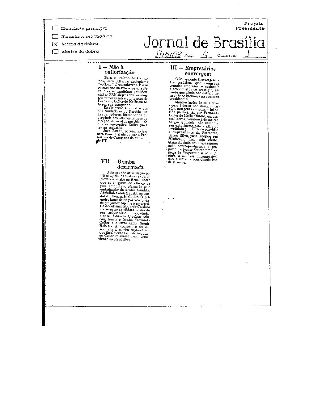 Imagem não encontrada ou não existe