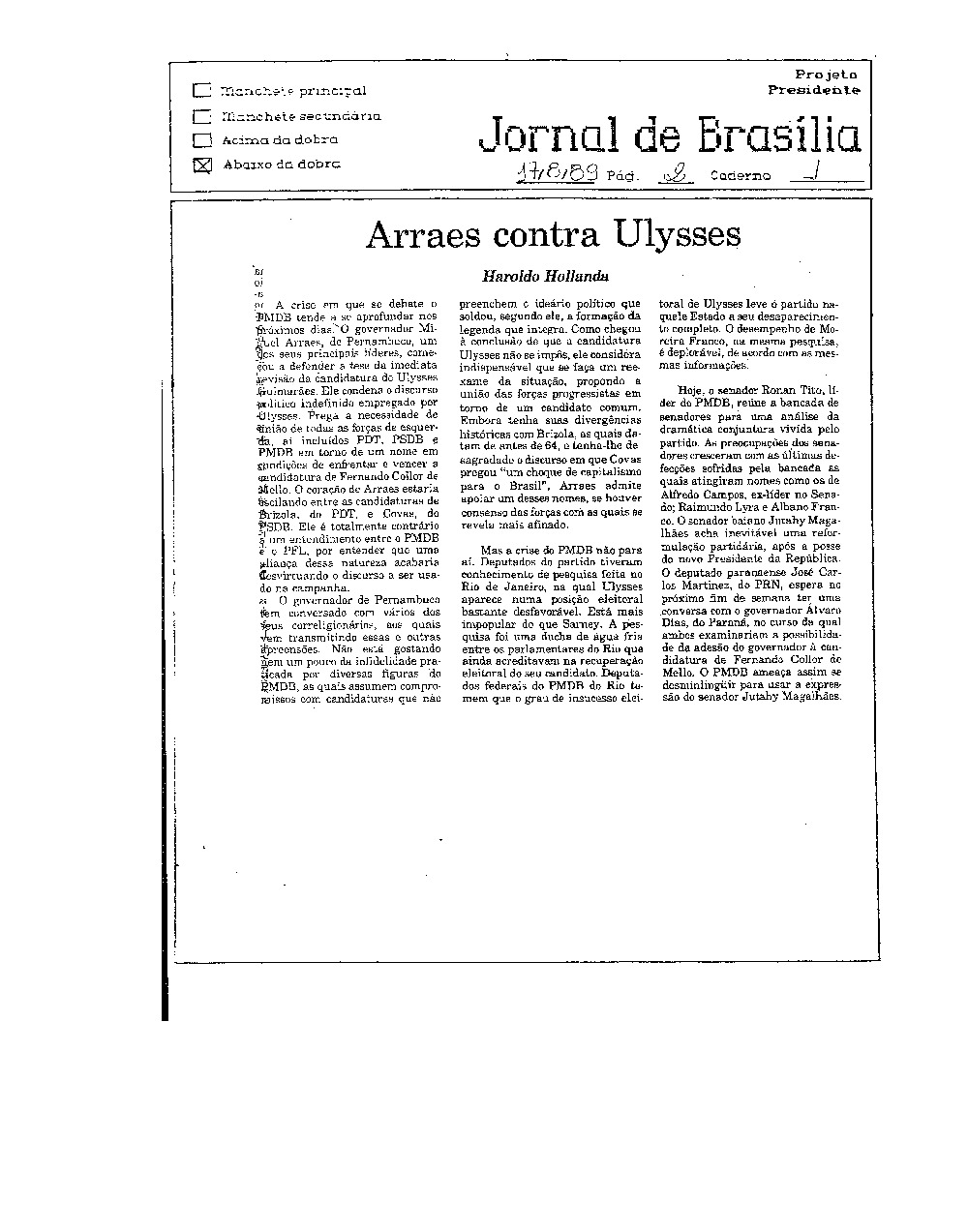 Imagem não encontrada ou não existe
