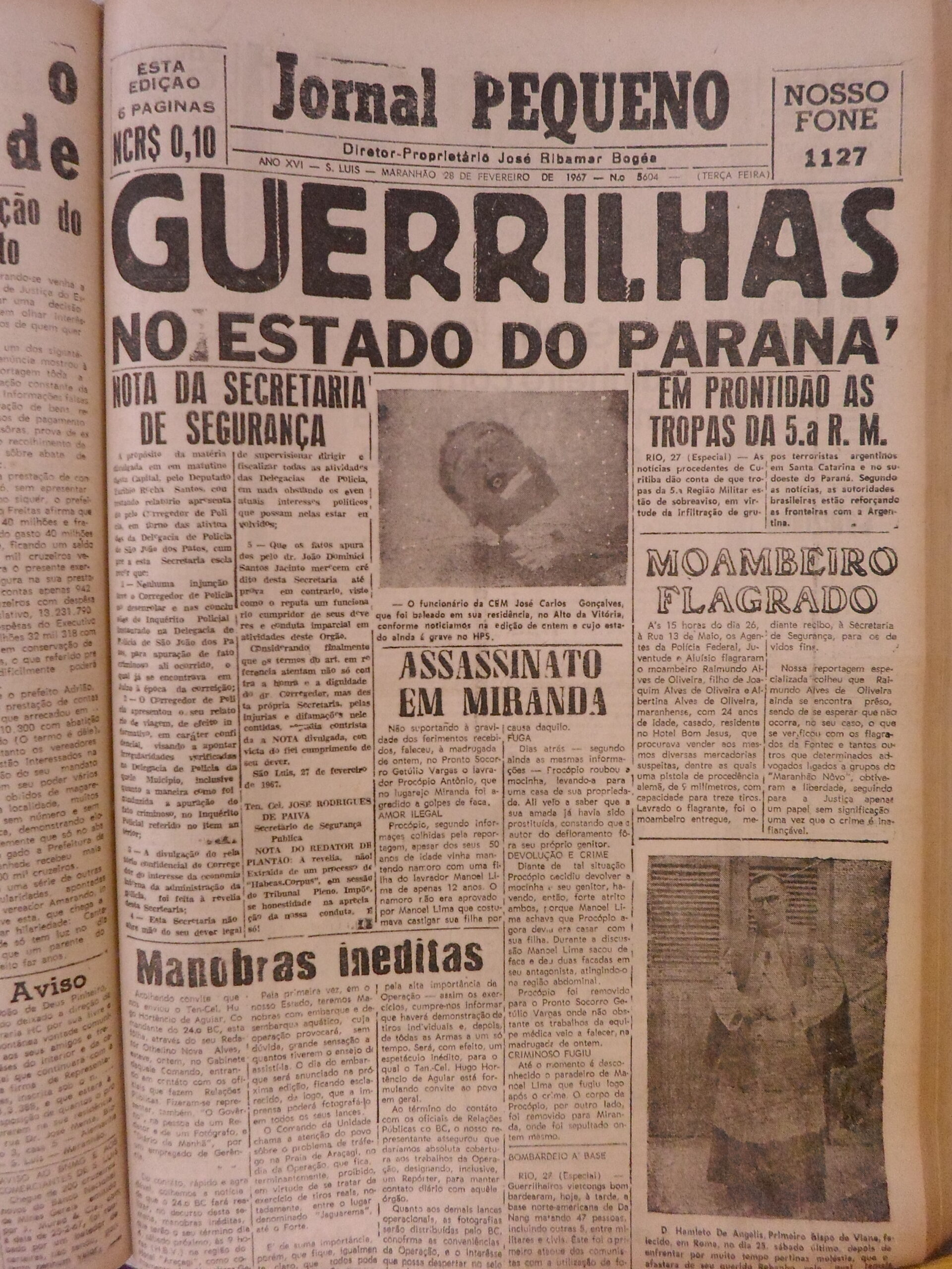 Imagem não encontrada ou não existe