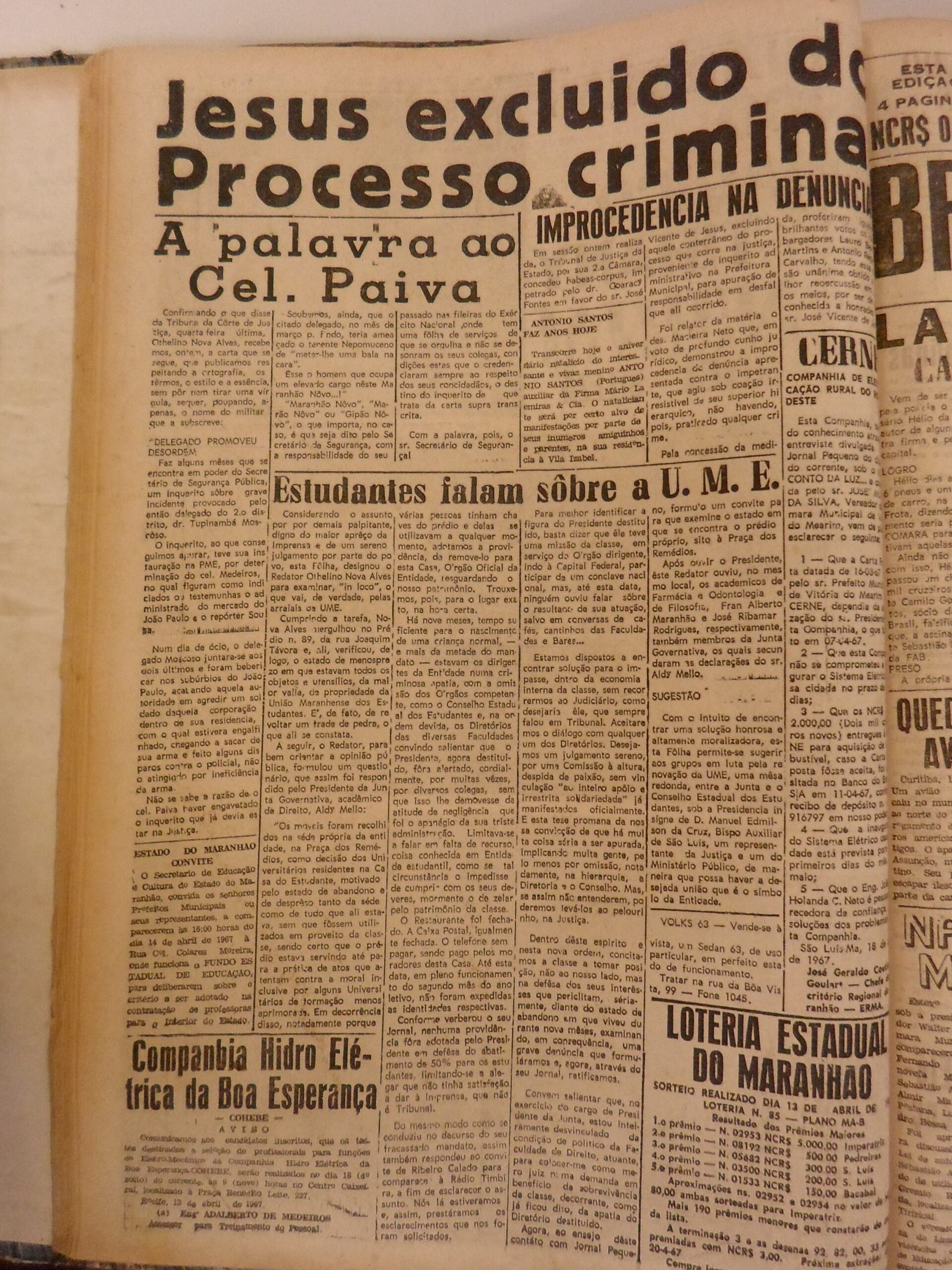 Imagem não encontrada ou não existe