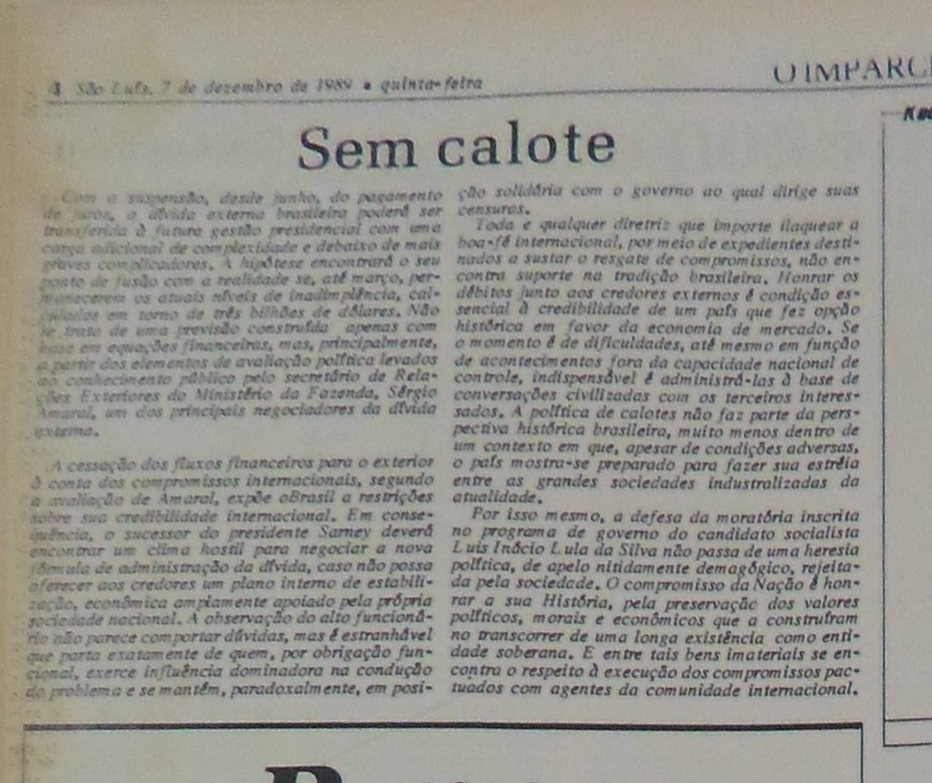 Imagem não encontrada ou não existe