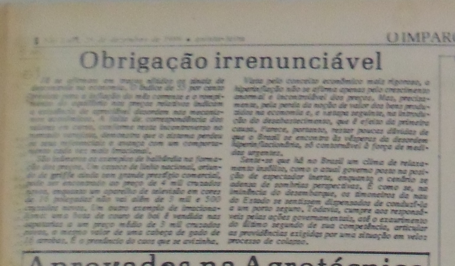 Imagem não encontrada ou não existe