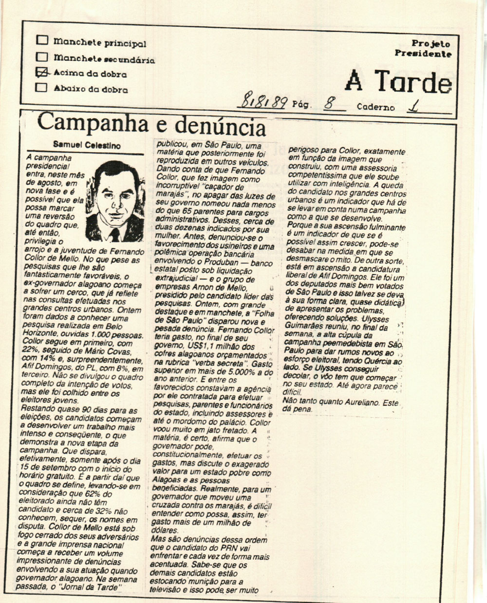 Imagem não encontrada ou não existe