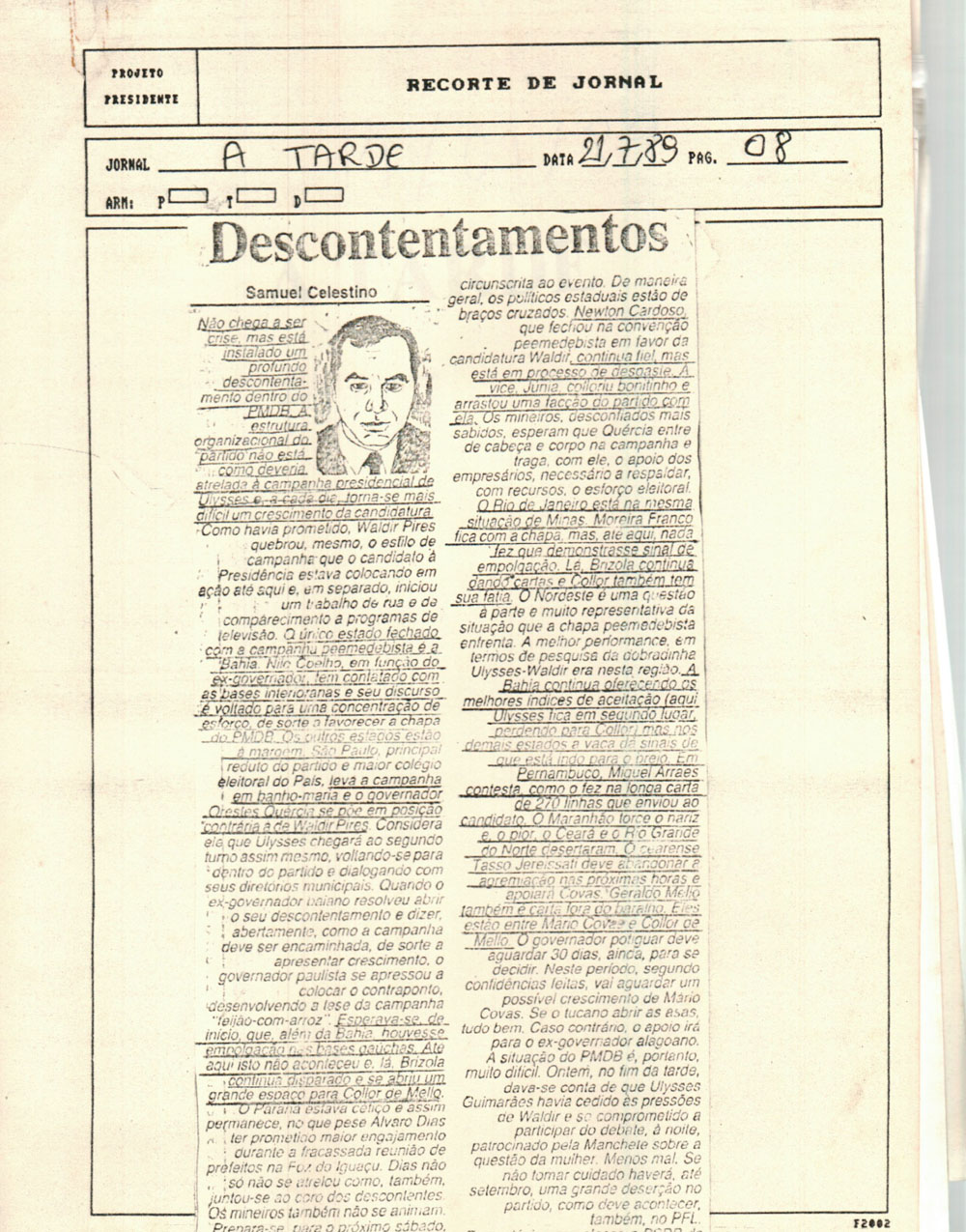 Imagem não encontrada ou não existe