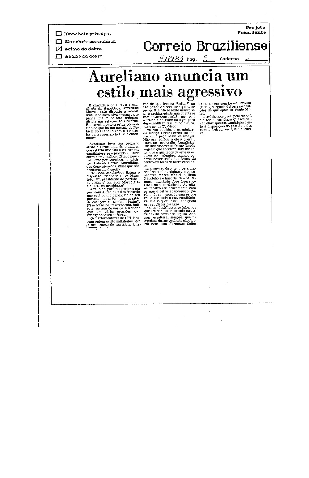 Imagem não encontrada ou não existe