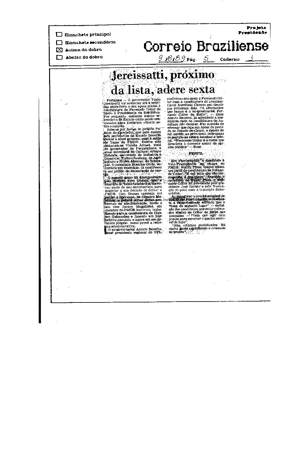 Imagem não encontrada ou não existe