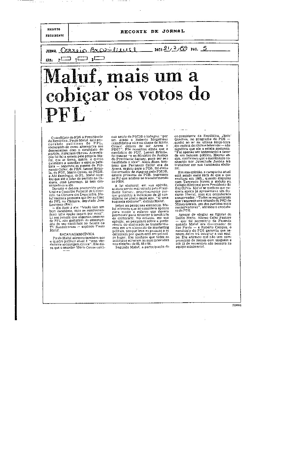 Imagem não encontrada ou não existe