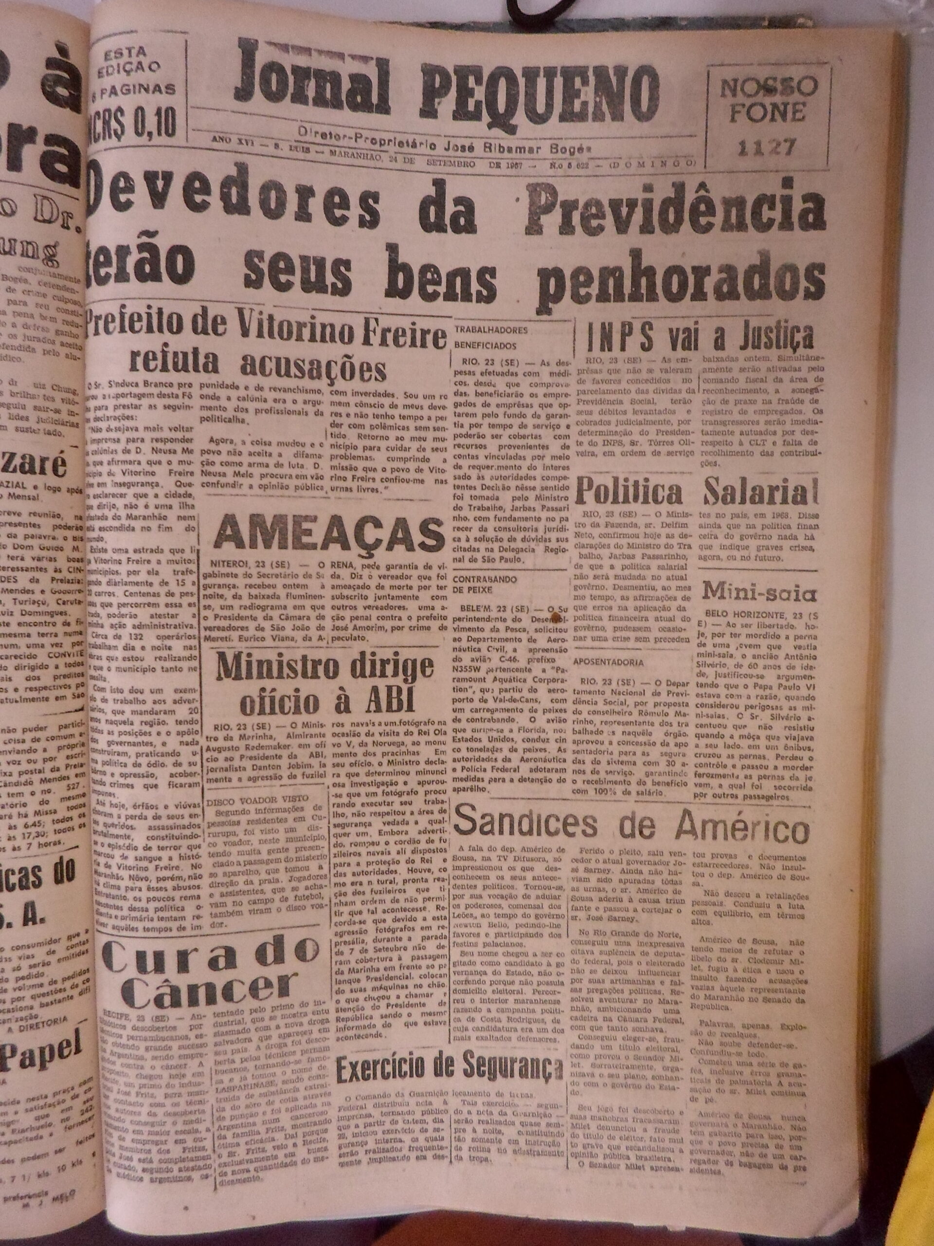 Imagem não encontrada ou não existe