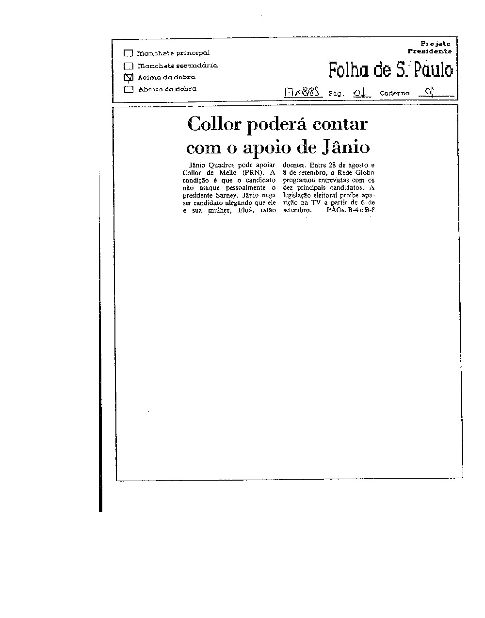 Imagem não encontrada ou não existe