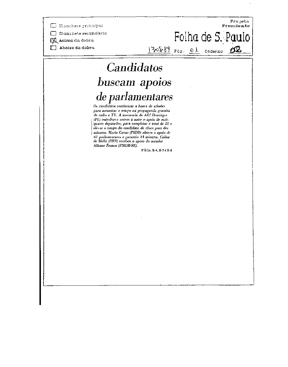 Imagem não encontrada ou não existe