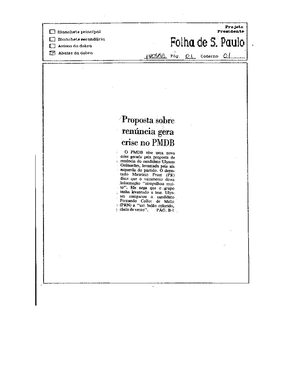 Imagem não encontrada ou não existe