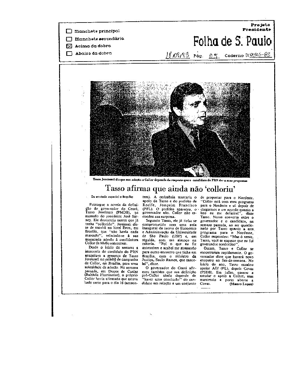 Imagem não encontrada ou não existe