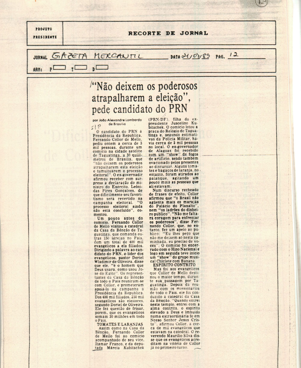 Imagem não encontrada ou não existe