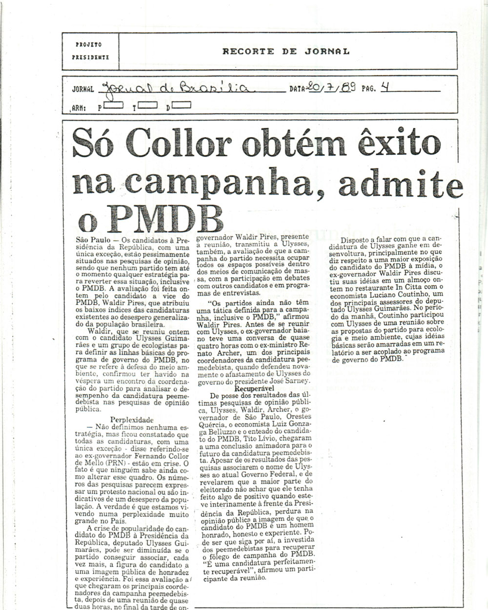 Imagem não encontrada ou não existe