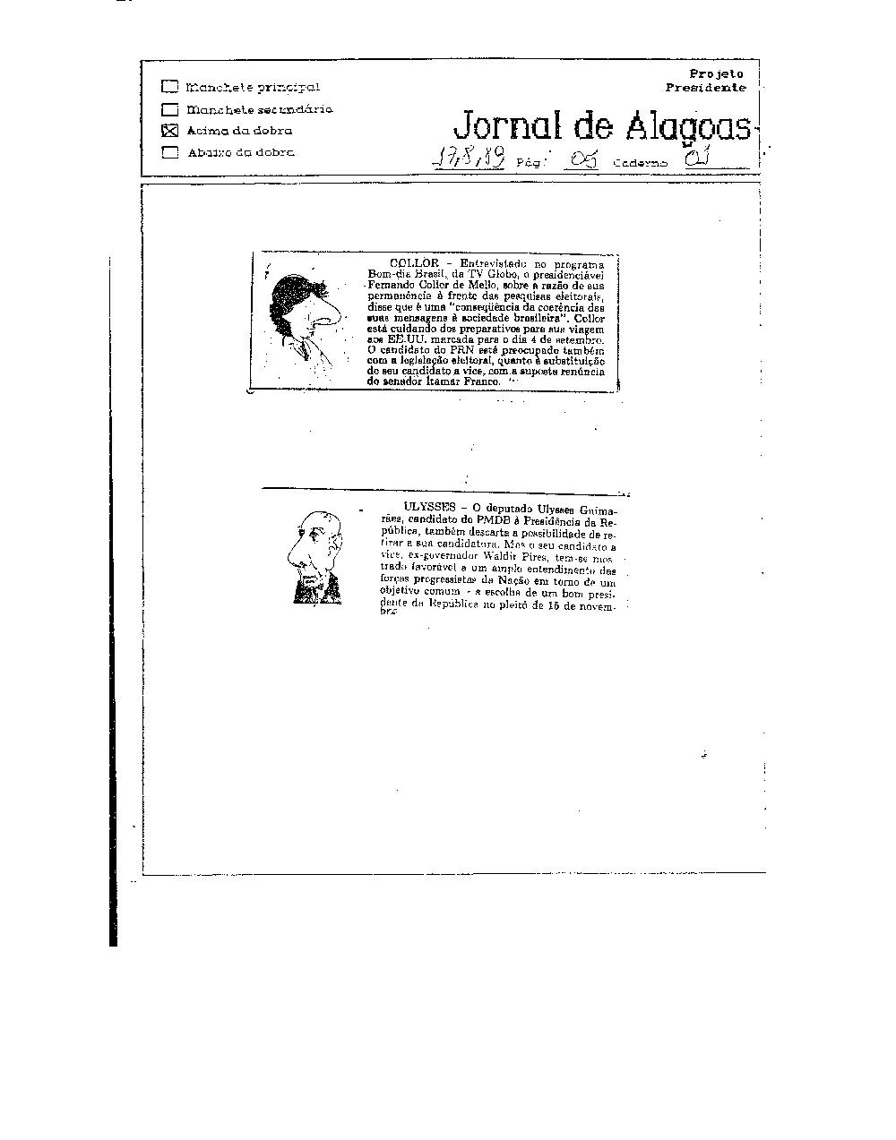 Imagem não encontrada ou não existe