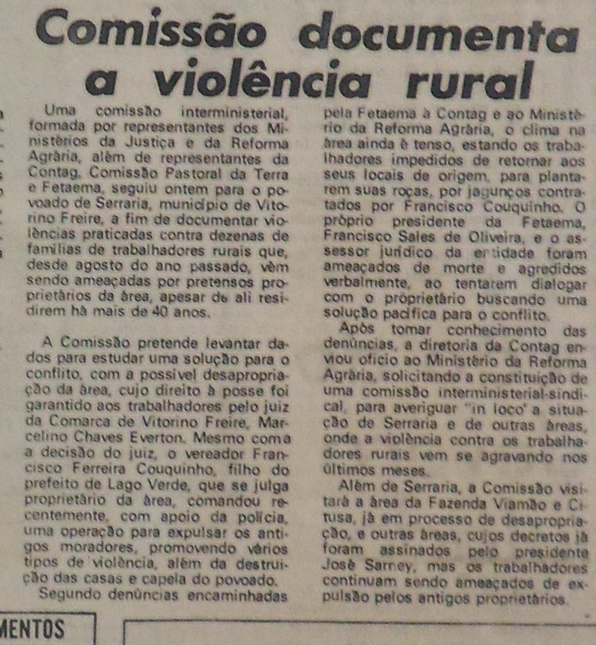 Imagem não encontrada ou não existe