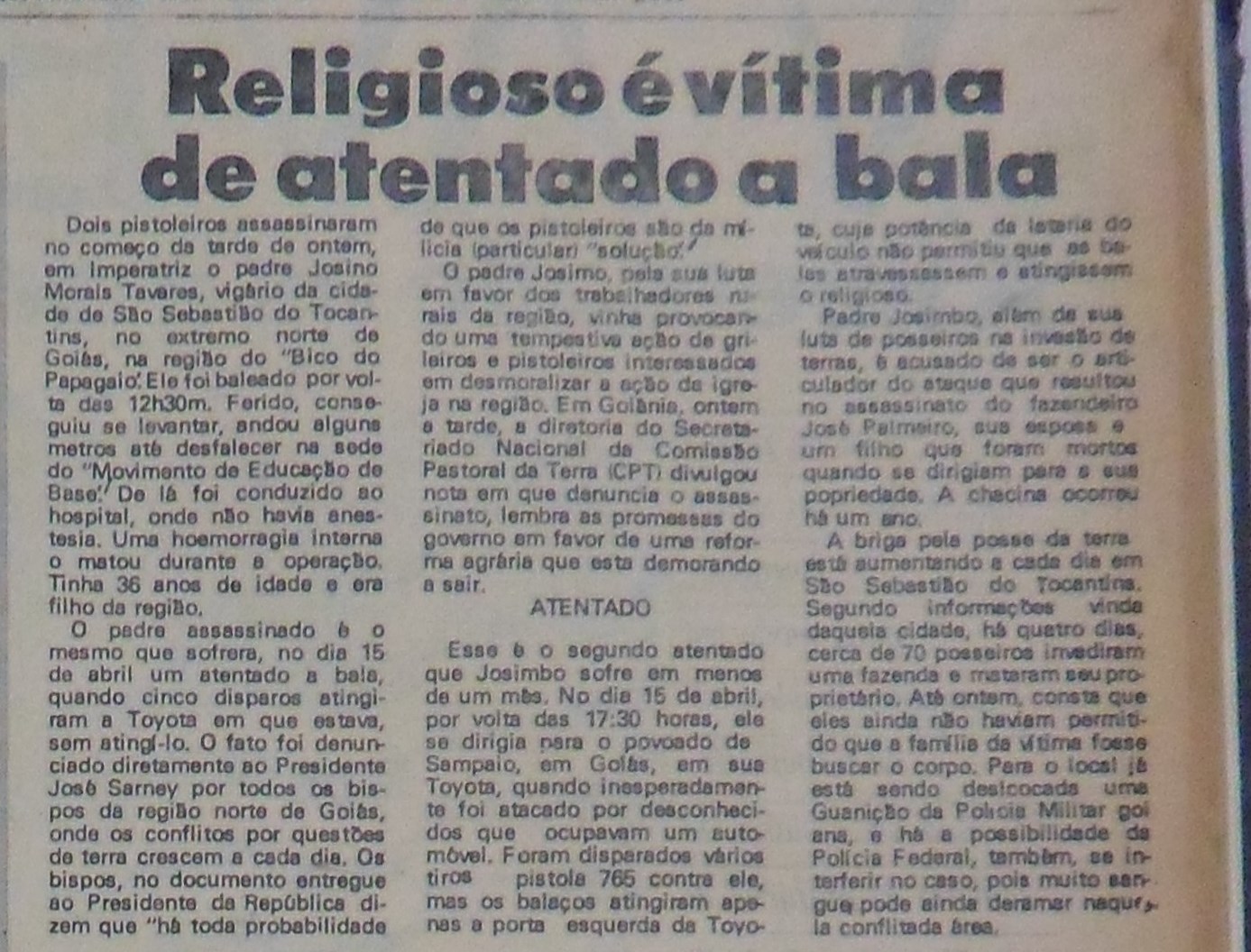 Imagem não encontrada ou não existe