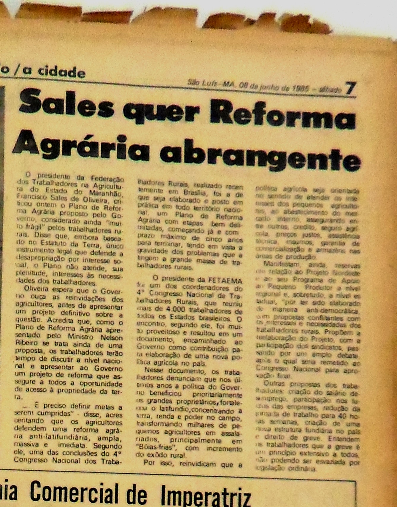 Imagem não encontrada ou não existe