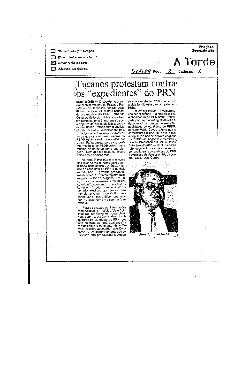 Imagem não encontrada ou não existe