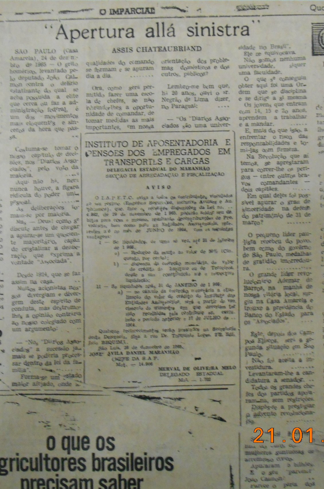 Imagem não encontrada ou não existe