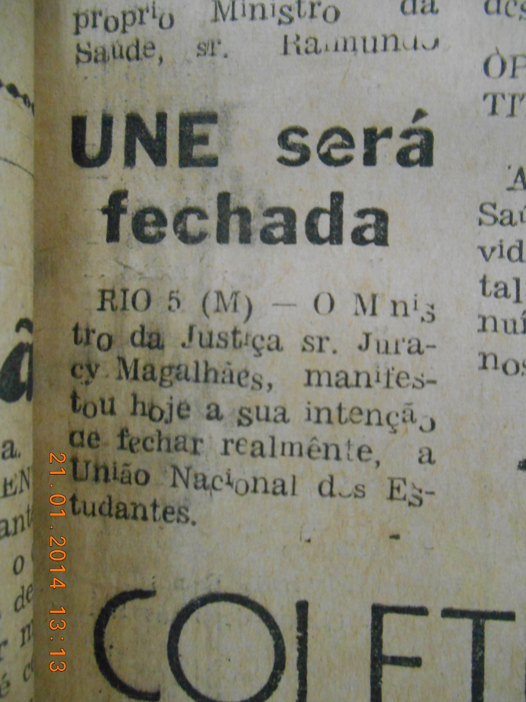 Imagem não encontrada ou não existe