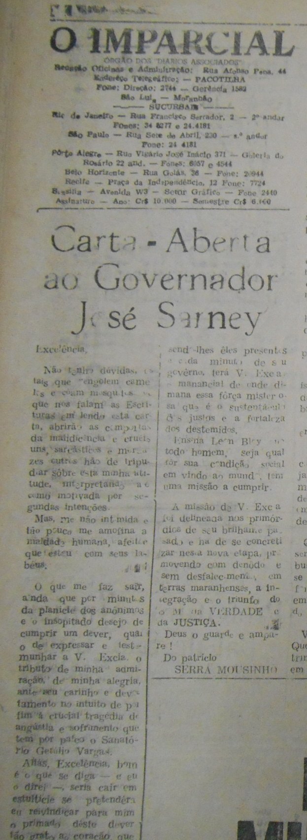 Imagem não encontrada ou não existe