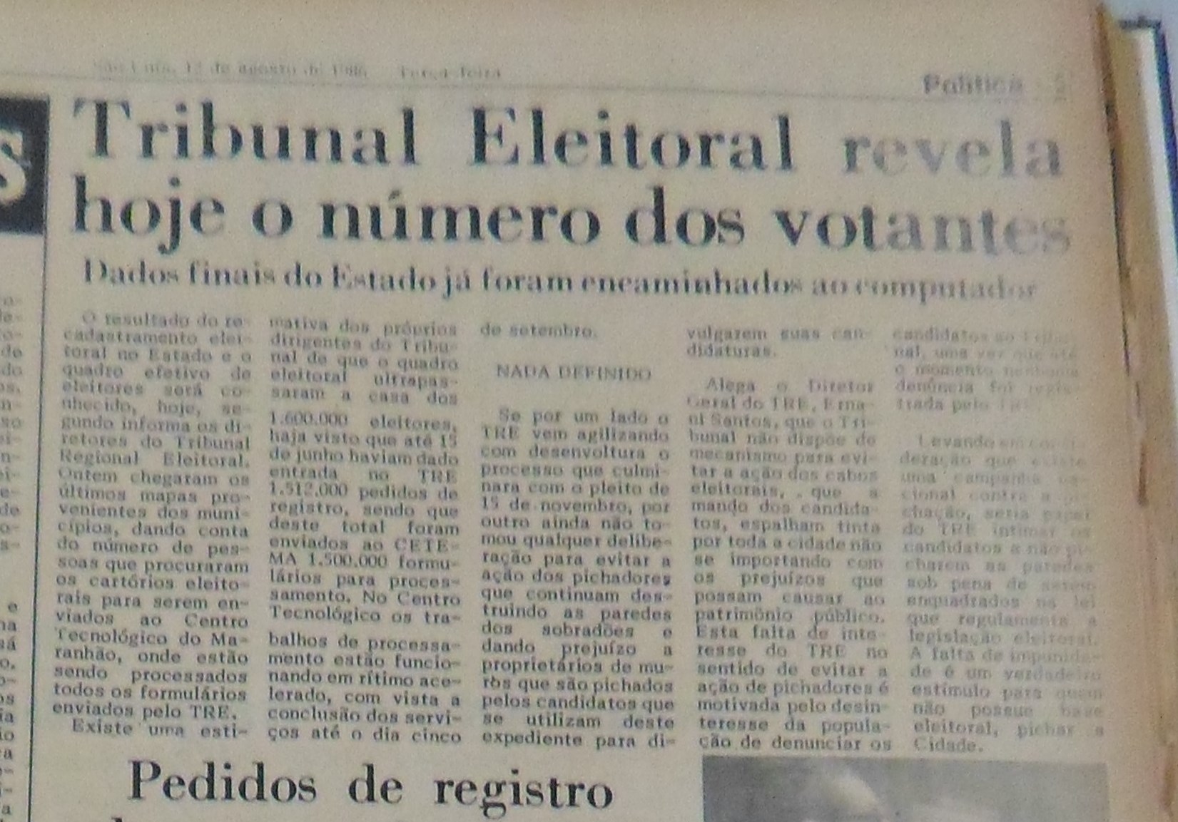 Imagem não encontrada ou não existe