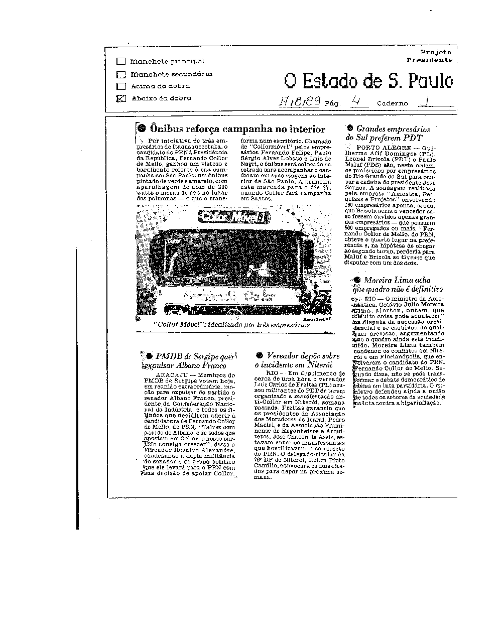 Imagem não encontrada ou não existe