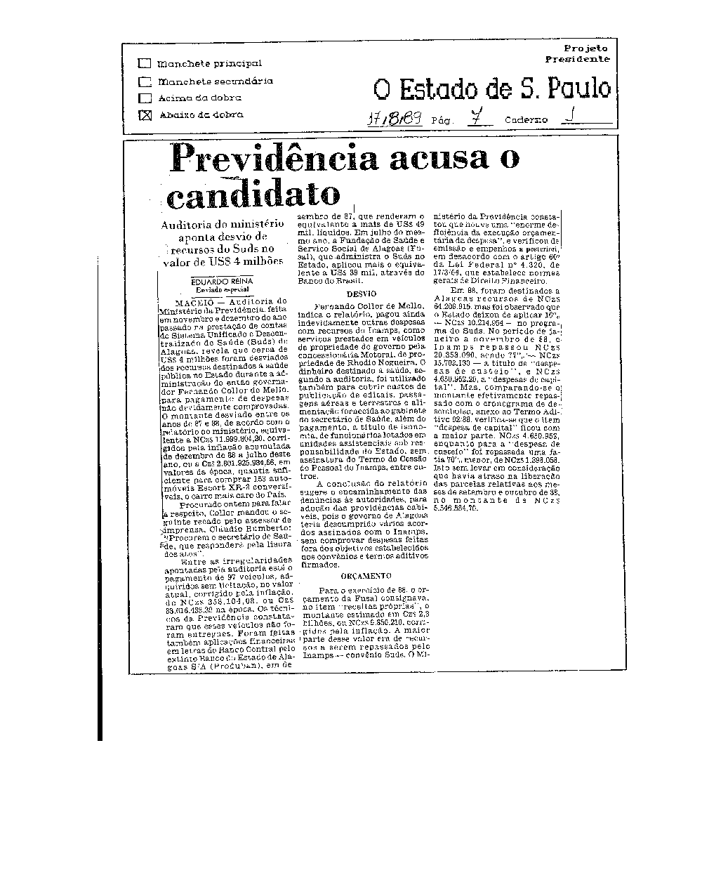 Imagem não encontrada ou não existe