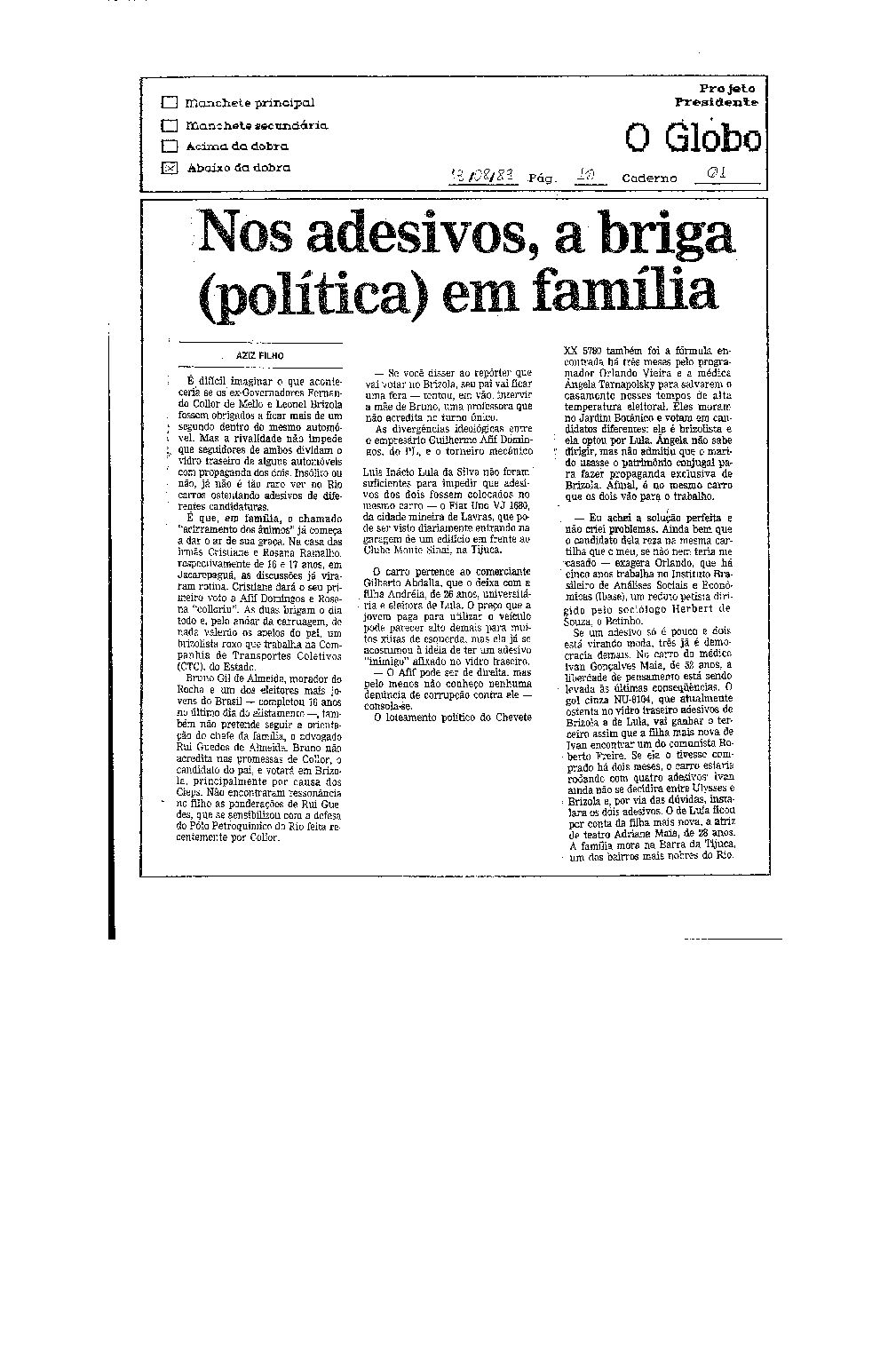 Imagem não encontrada ou não existe