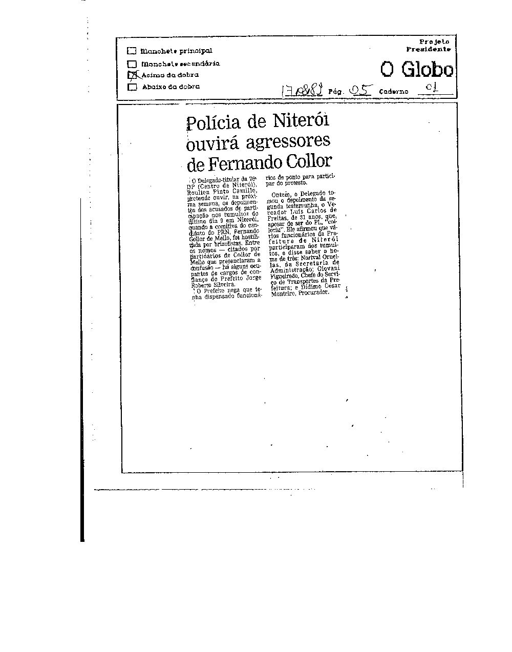 Imagem não encontrada ou não existe