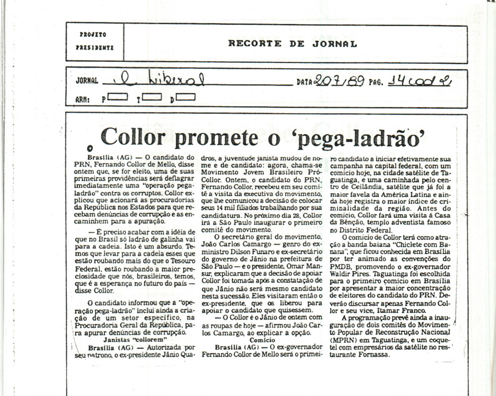 Imagem não encontrada ou não existe
