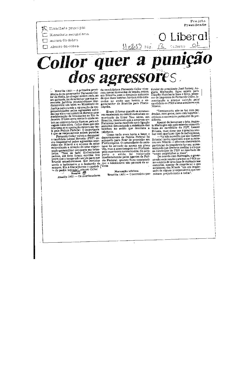 Imagem não encontrada ou não existe