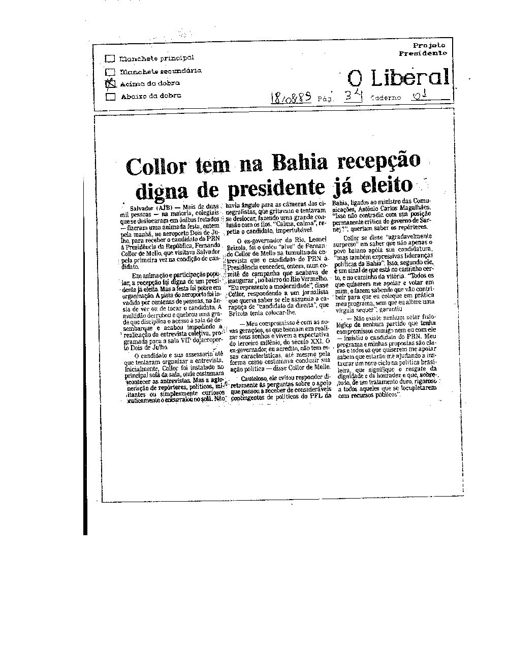 Imagem não encontrada ou não existe