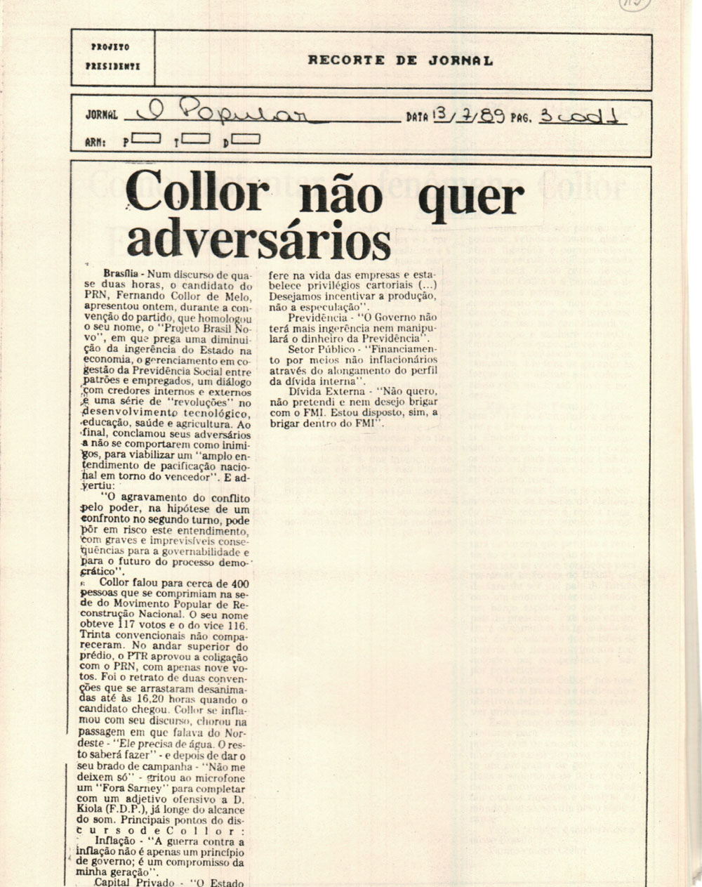 Imagem não encontrada ou não existe