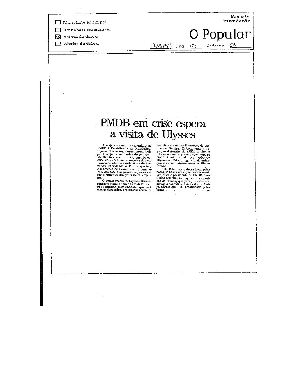 Imagem não encontrada ou não existe