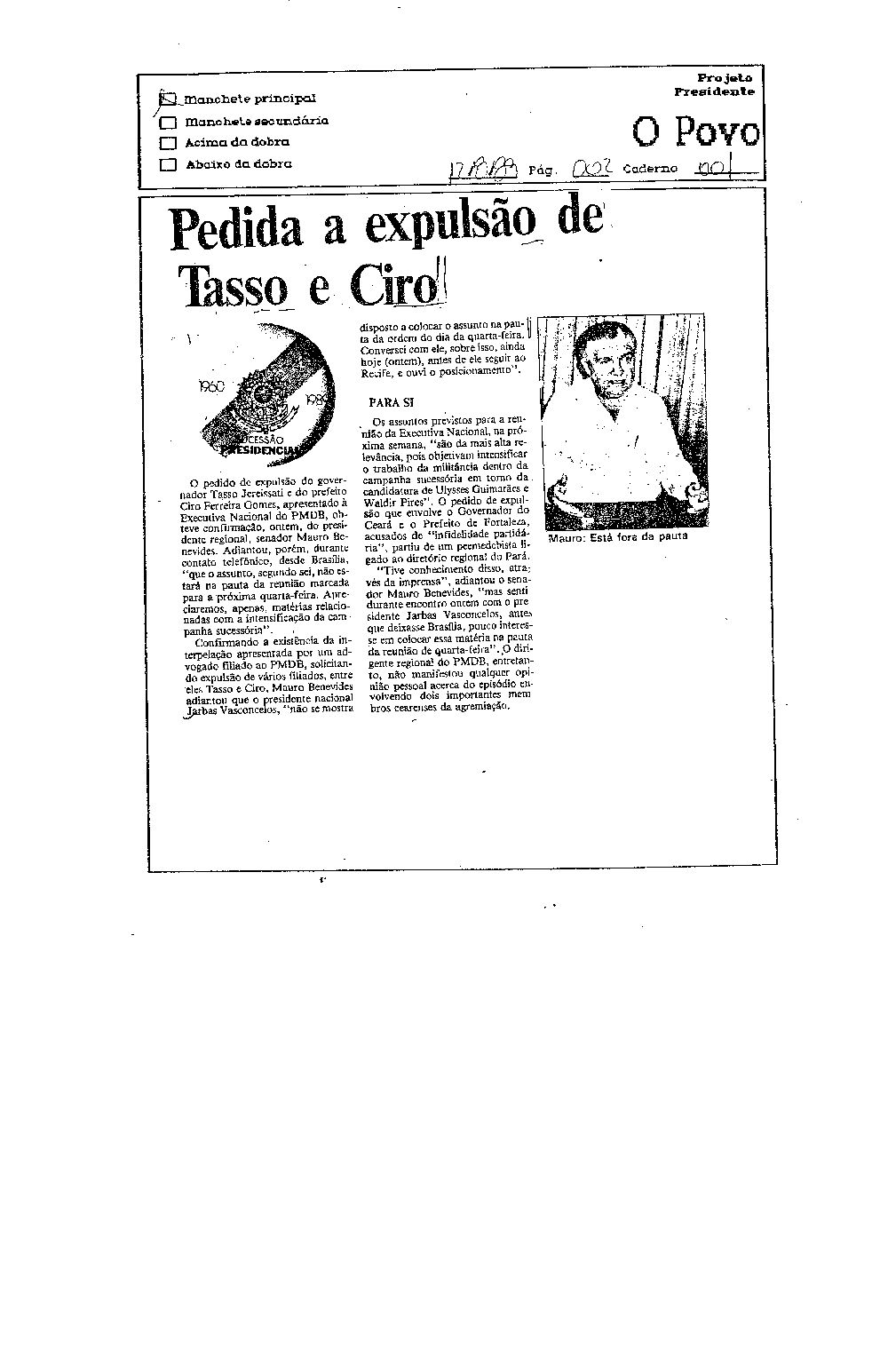 Imagem não encontrada ou não existe