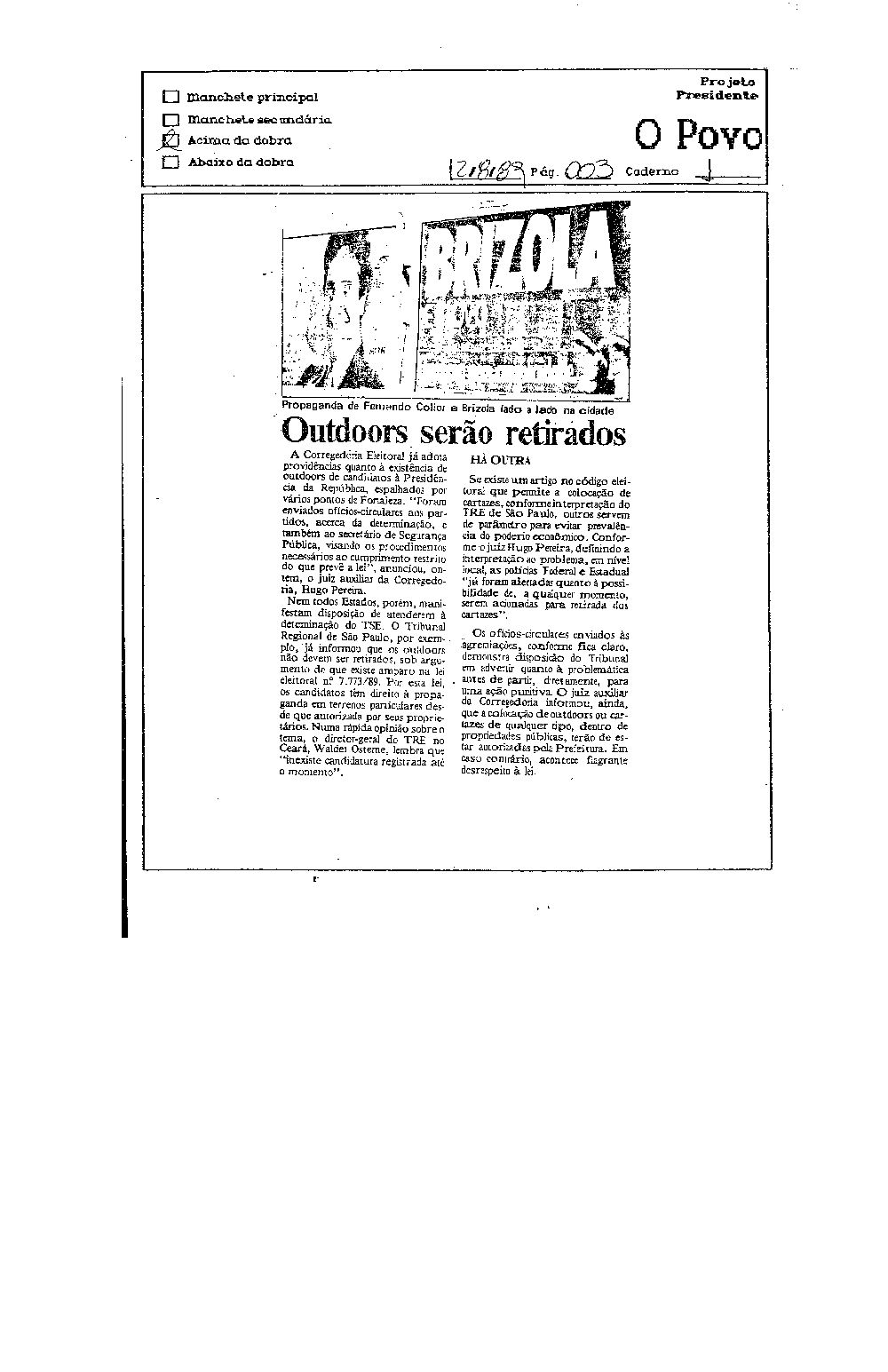 Imagem não encontrada ou não existe