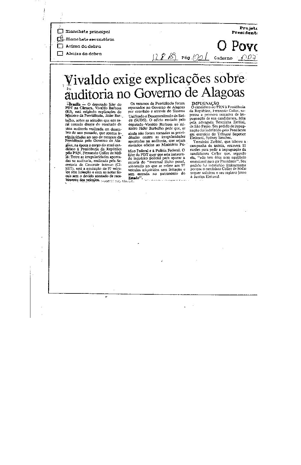 Imagem não encontrada ou não existe