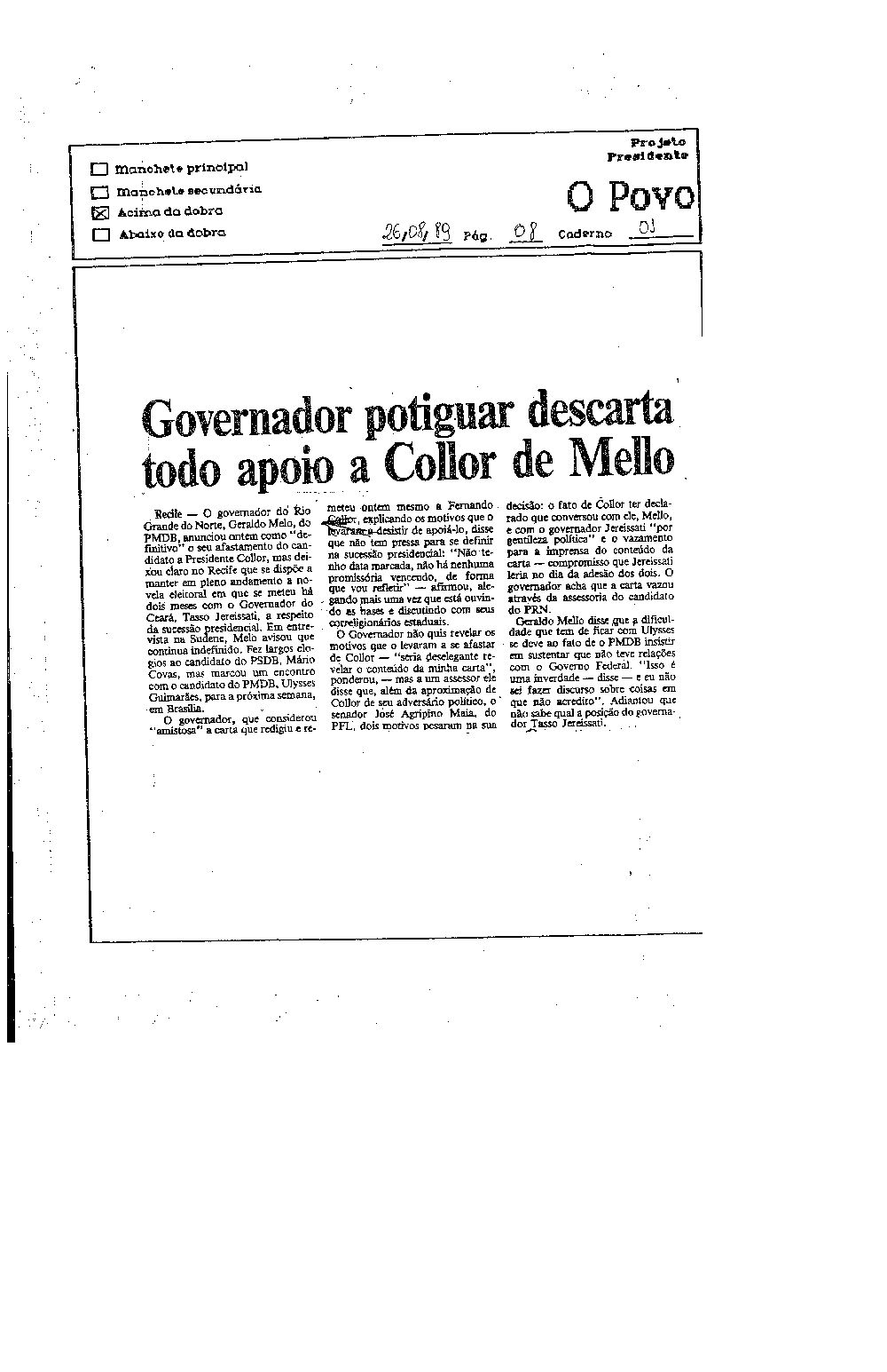 Imagem não encontrada ou não existe