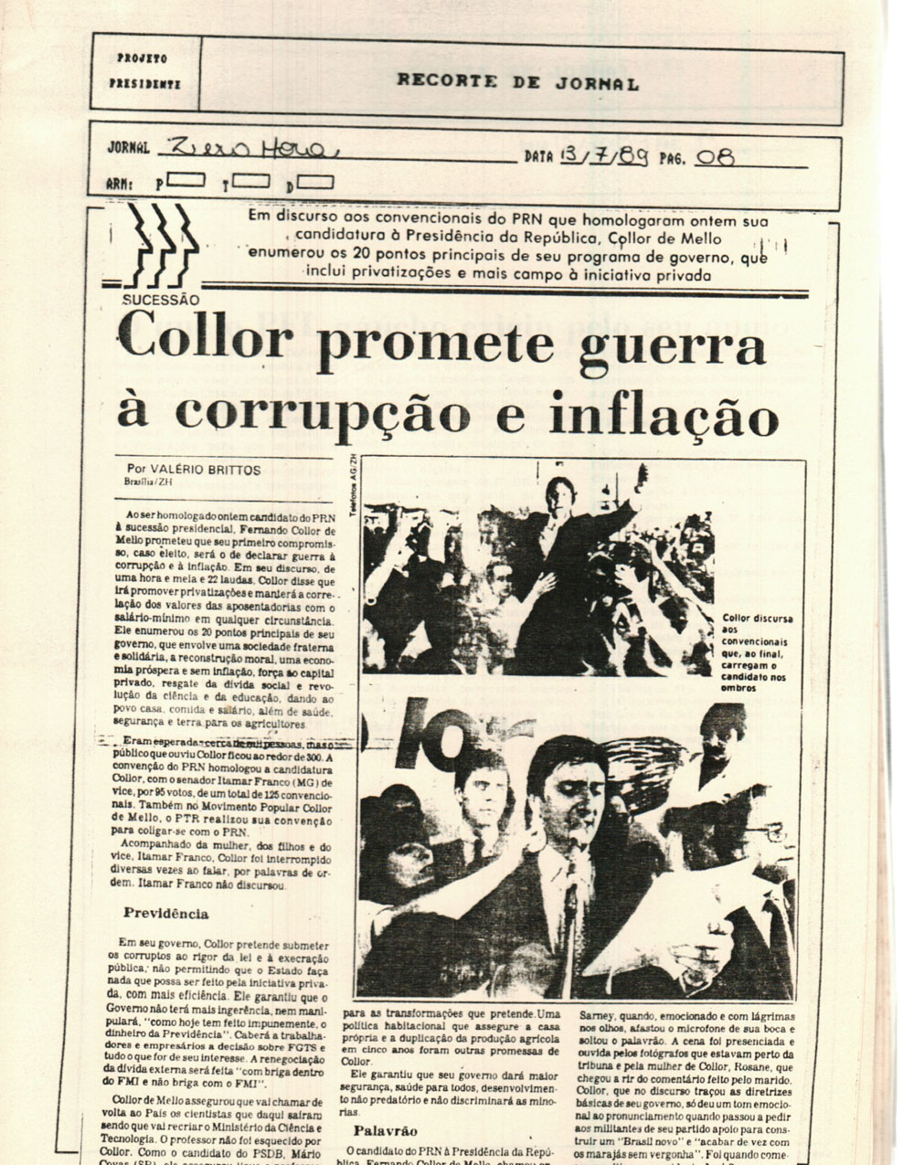 Imagem não encontrada ou não existe