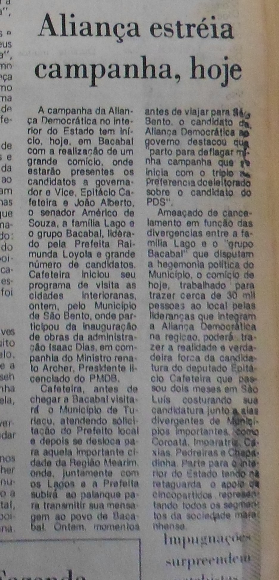 Imagem não encontrada ou não existe